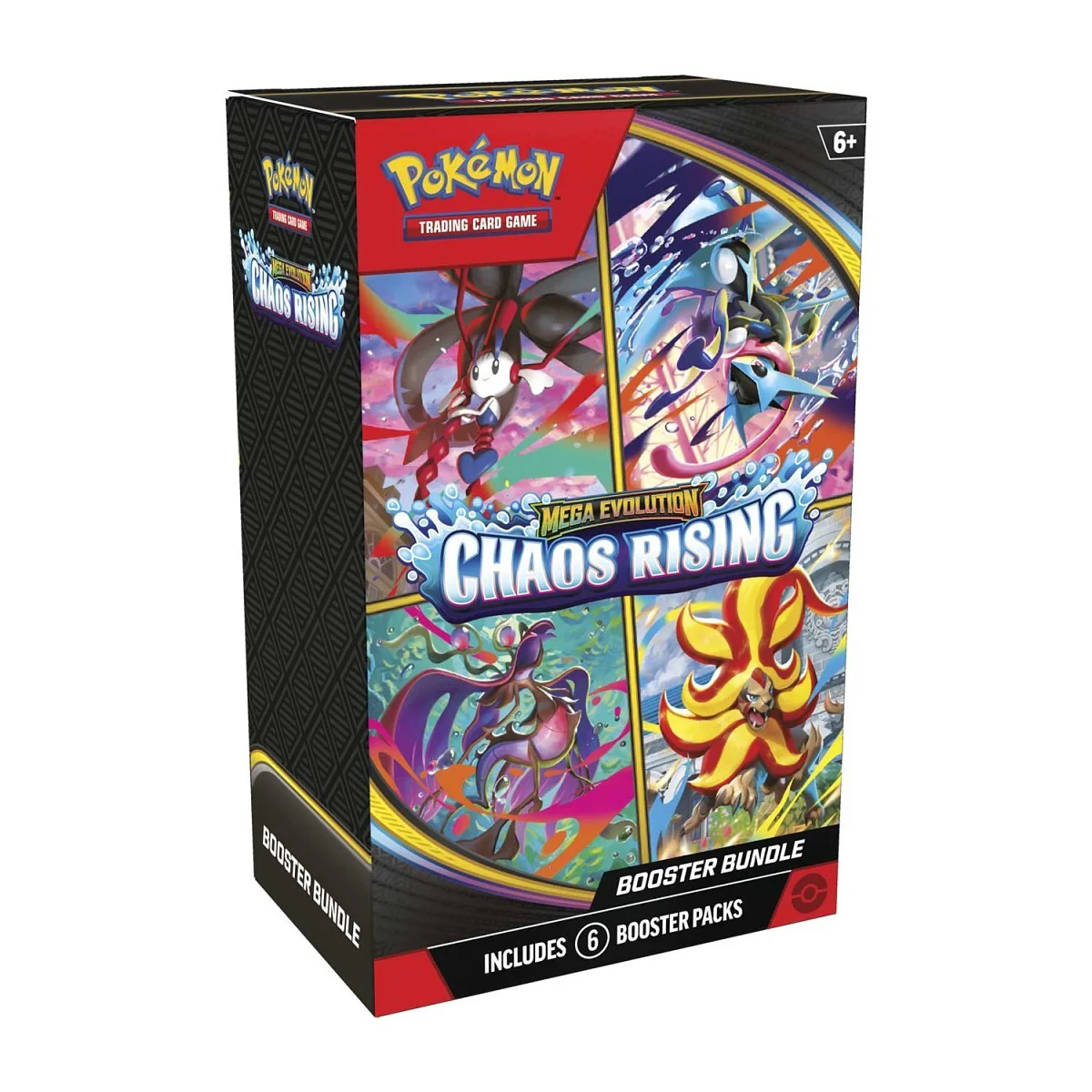 Mega Evolution: Chaos Rising Booster Bundle - 6 Packs