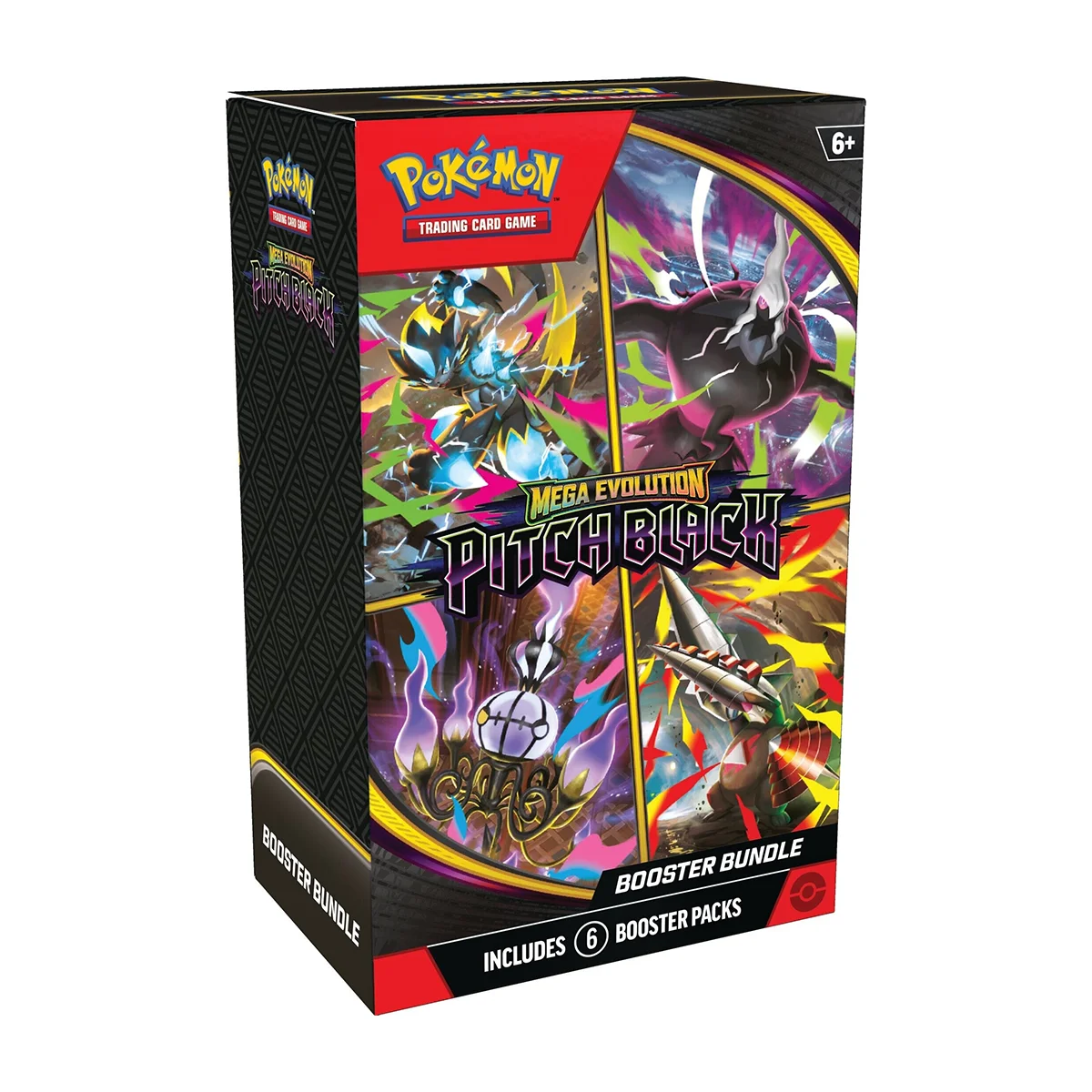 Mega Evolution: Pitch Black Booster Bundle - 6 Packs
