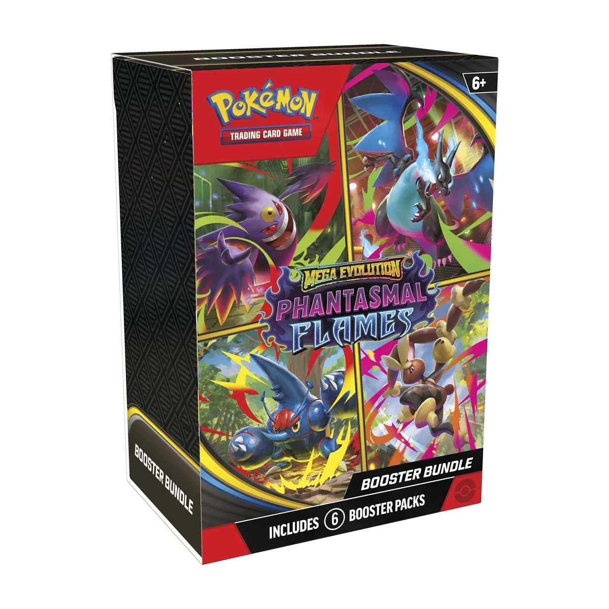 Mega Evolution: Phantasmal Flames Booster Bundle - 6 Packs