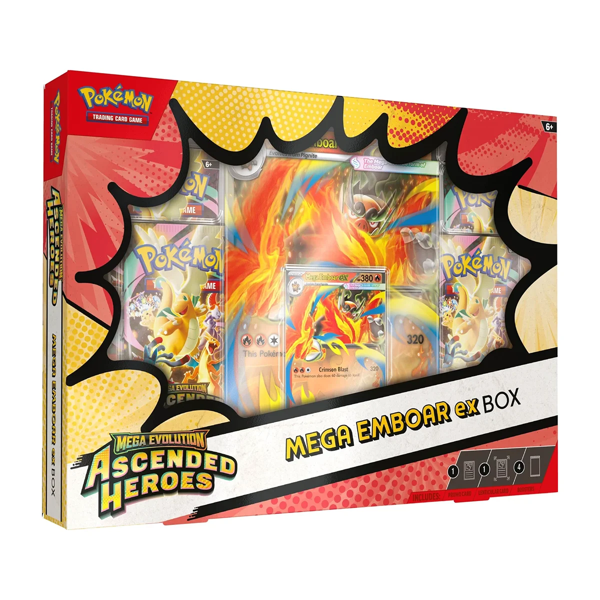 Ascended Heroes Mega Emboar ex Box