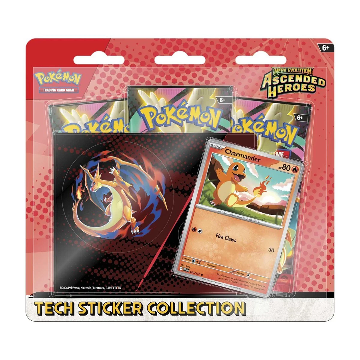 Ascended Heroes Tech Sticker Collection - Charmander