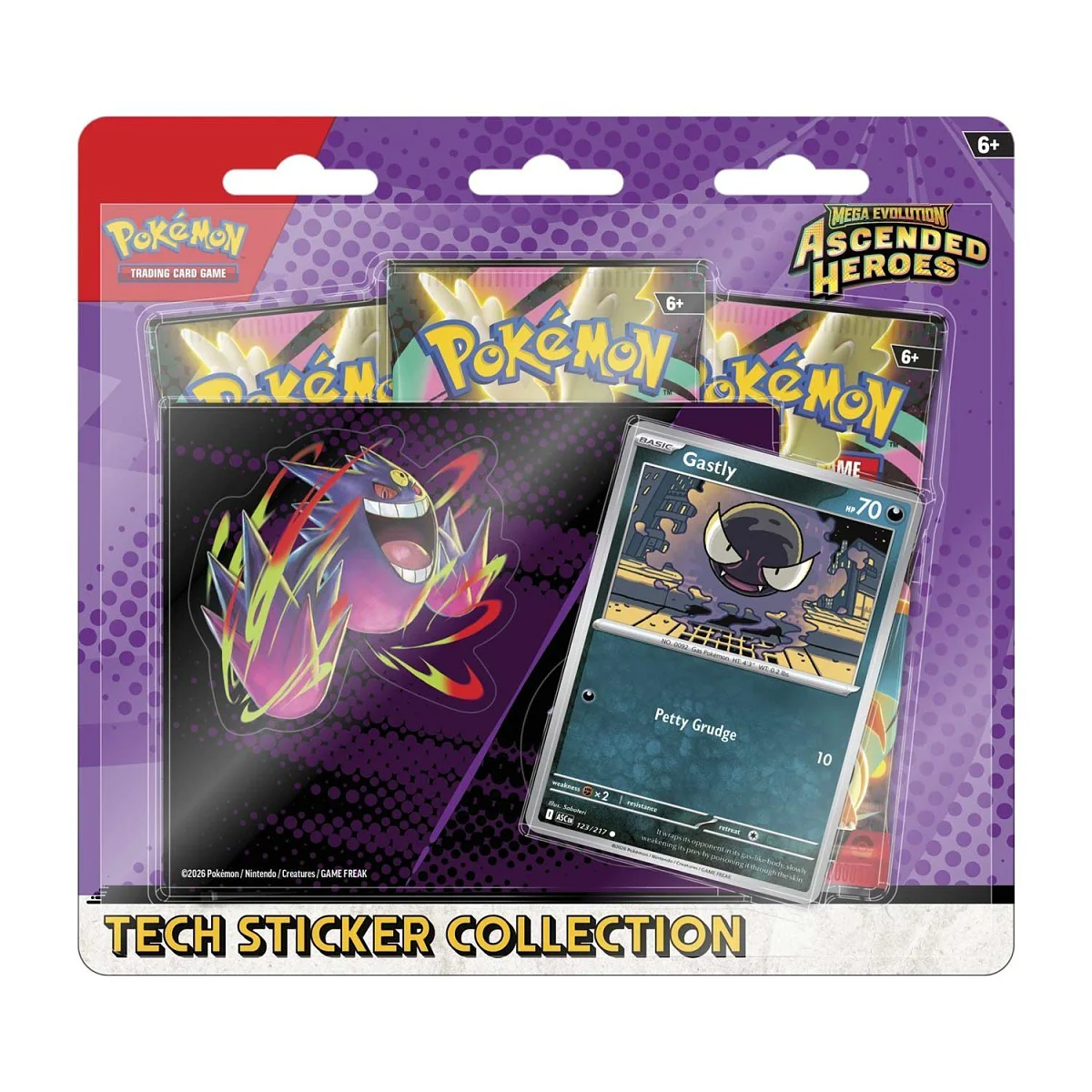Ascended Heroes Tech Sticker Collection - Gastly
