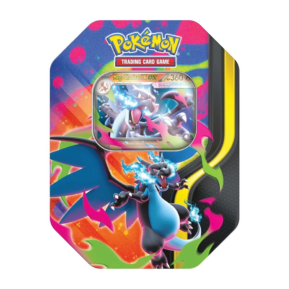 Mega Charizard Tin - Mega Charizard X ex